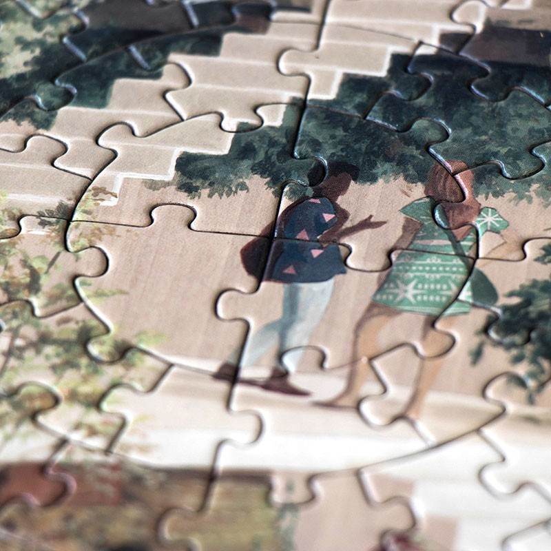 Puzzle redondo de Cinta Vidal